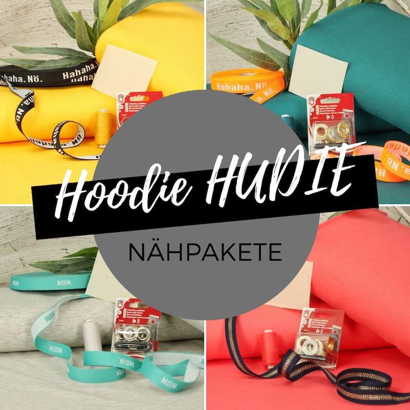 Näh-Pakete für Hoodie HUDIE sind online! - Näh-Pakete für Schnittmuster  Hoodie Hudie 