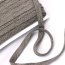 Flachkordel Baumwolle meliert - 20 mm breit - beige