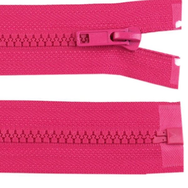 Rei&szlig;verschluss Kunststoff 5 mm -  L&auml;nge 30 cm- teilbar - pink