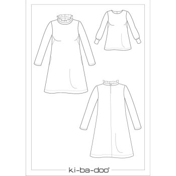 Papierschnittmuster Ki-Ba-Doo - A-Linien Kleid/Tunika Tessa