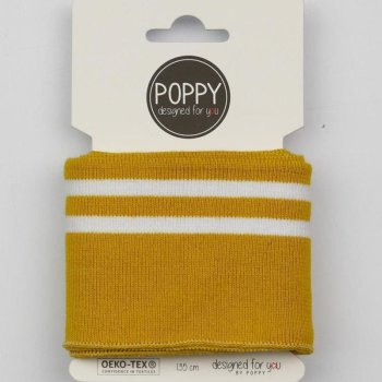 Cuffs Poppy - Streifen ocre