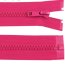 Rei&szlig;verschluss Kunststoff 5 mm -  L&auml;nge 60 cm teilbar - pink
