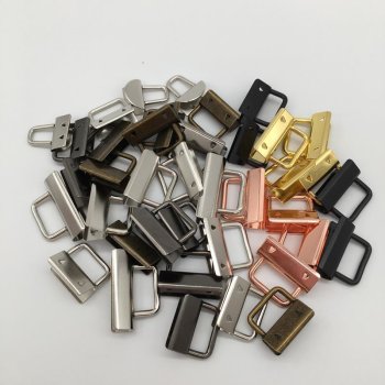 Schlüsselanhänger-Rohlinge (2,5 cm breit)  Nickel