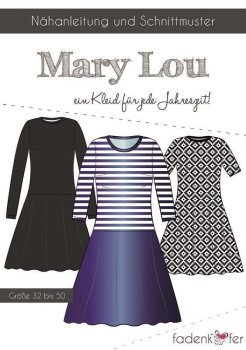 Papierschnittmuster Fadenk&auml;fer - Kleid Mary Lou -...