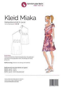 Papierschnittmuster Schnittmuster Berlin -  Kleid Miaka