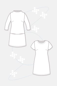 Papierschnittmuster Pattydoo- A-Linien-Kleid Stacey