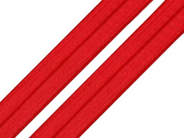 Falzgummi / Einfassband - 16 mm breit - Rot