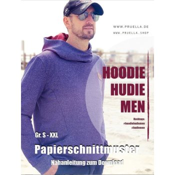 Papierschnittmuster - Prülla - Hoodie Hudie MEN