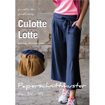 Papierschnittmuster - Pr&uuml;lla - Culotte Lotte