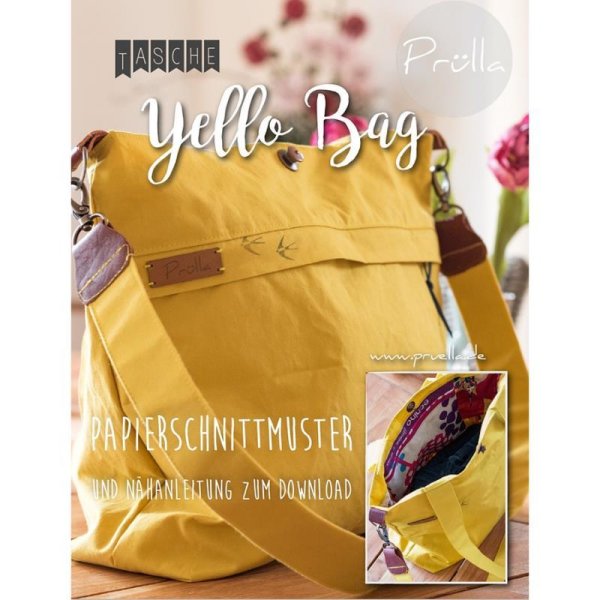 Papierschnittmuster - Pr&uuml;lla - Tasche Yello Bag