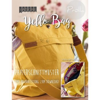 Papierschnittmuster - Prülla - Tasche Yello Bag