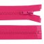 Rei&szlig;verschl&uuml;sse Kunststoff 5 mm -  L&auml;nge 40 cm - pink