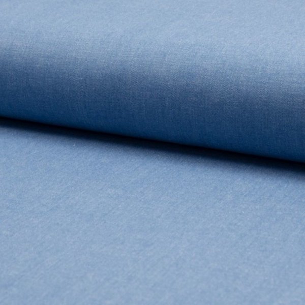 Jeansstoff - Washed - Light Blue