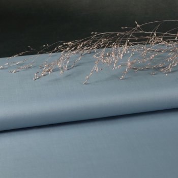 Baumwoll-Voile - Silky Touch - Dusty-Blue