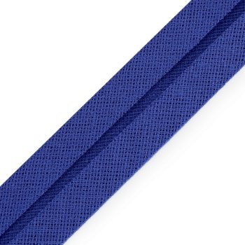Baumwoll-Schrägband - 20 mm - royalblau