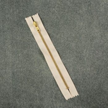 Hosenrei&szlig;verschluss - 14 cm - sand