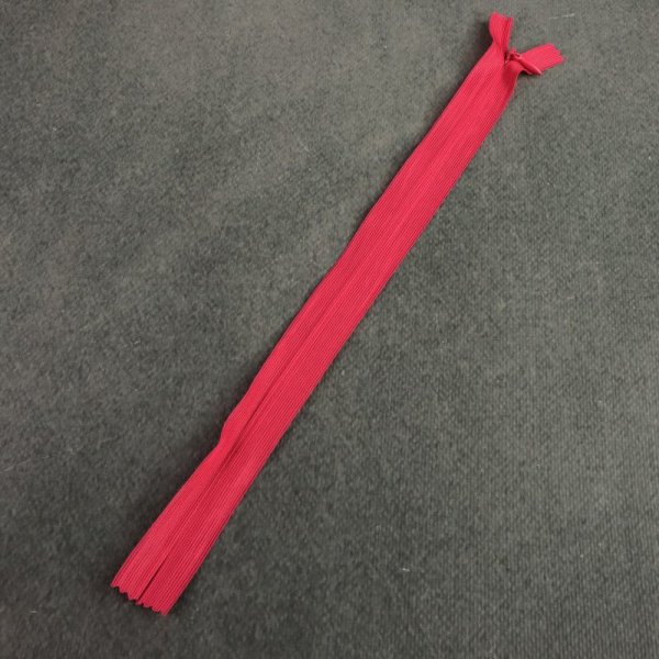 Nahtverdeckter Rei&szlig;verschluss - 30cm - pink