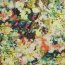 Viskose-Jersey mit Slub Struktur - Aquarellblumen multicolor - (1 St&uuml;ck = 2 Meter) *Made in Italy*