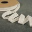 Schr&auml;gband aus Baumwoll-Jersey - 20 mm breit - white