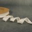 Schr&auml;gband aus Baumwoll-Jersey - 20 mm breit - ecru