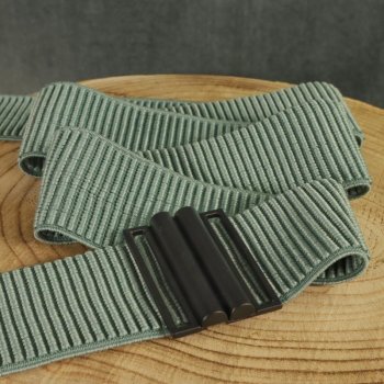 DIY - Taillengürtel - dusty mint / schwarz matt