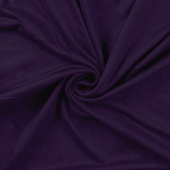 Viskosejersey Tricot de Luxe - dark purple