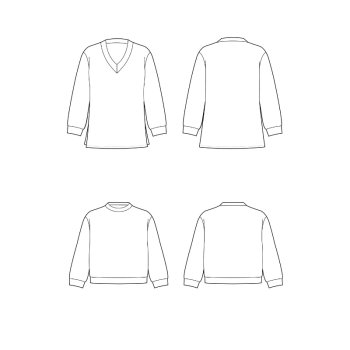 Papierschnittmuster La Bavarese - Basic Sweater