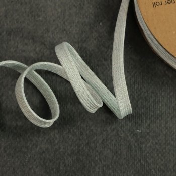 Flachkordel Lurex - 8 mm breit - mint