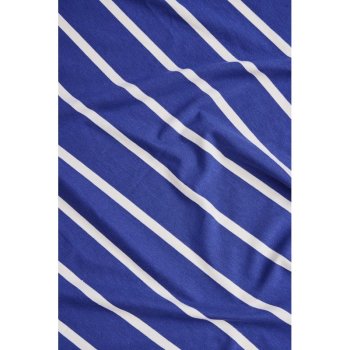 meetMilk - Nova Stripe Jersey - small stripes - Lapis/Shell
