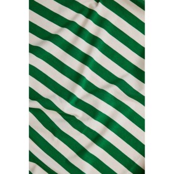 meetMilk - Nova Stripe Jersey - bold stripes - Frog/Shell