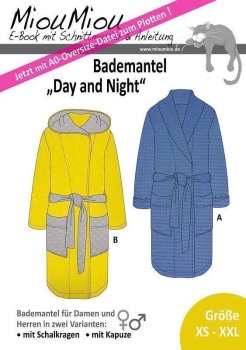 Näh-Paket - Bademantel Day & Night -...