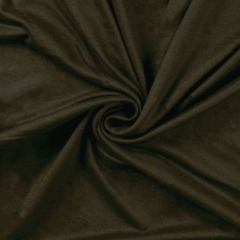 Viskosejersey Tricot de Luxe - dark khaki