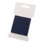 Ripsband/K&ouml;perband - 10 mm breit - dunkelblau ( 1 Pack = 3m )