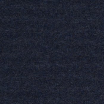 Bündchenware Heike Melange (glatt) - dunkelblau