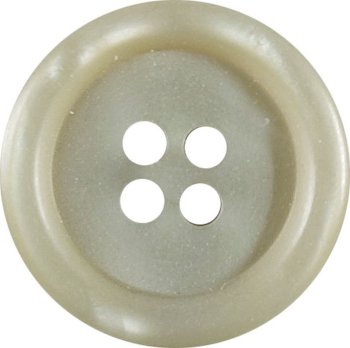 Knopf mit hochgezogener Kante - 22 mm Durchmesser -...