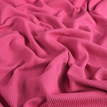 Baumwoll-Strickstoff - hell-pink