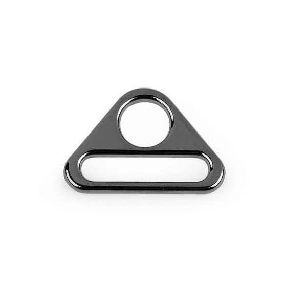 Triangle-Ring - 25mm - nickel schwarz
