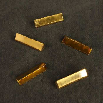 Endstück aus Metall - Gold - 40  mm