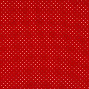Baumwoll-Popeline - kleine Punkte - rot