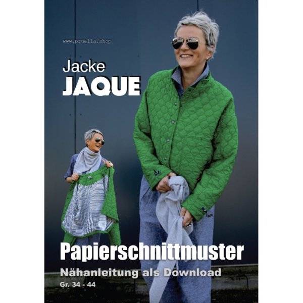 Papierschnittmuster - Pr&uuml;lla - Jacke Jaque