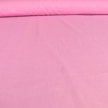 Baumwoll-Webware - uni - rosa *Made in Italy*