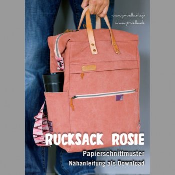 Papierschnittmuster - Prülla - Rucksack Rosie Bag