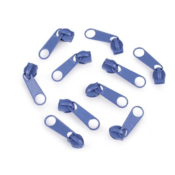 Zipper f&uuml;r Spiral-Rei&szlig;verschl&uuml;sse 5 mm - blau (219)