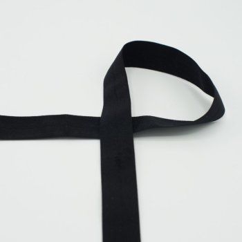 Falzgummi / Einfassband - 20 mm breit - schwarz