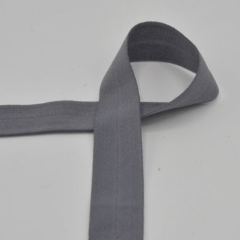 Falzgummi / Einfassband - 20 mm breit - grey