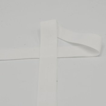 Falzgummi / Einfassband - 20 mm breit - weiß