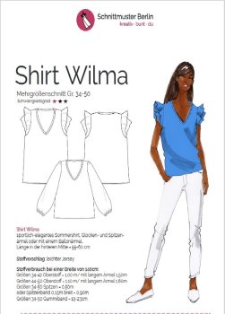 Papierschnittmuster Schnittmuster Berlin - Shirt Wilma