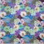 Viskose-Webware mit samtweichem Finish - blurred flowers - blau/hellgr&uuml;n/zartgelb/pink