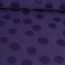 Strickjersey Dots - Purple