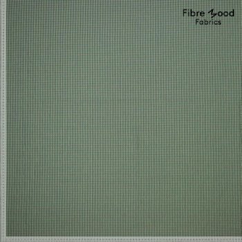 Fibre Mood - Crinkle Check - Green/Black/White